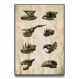 An exclusive piece of self-adhesive, crease-proof wall art.