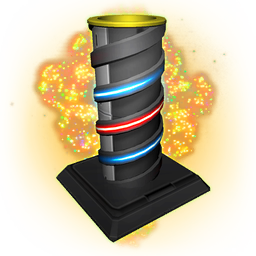 A stunning pyrotechnic rendition of an Atlas Interface, rendered in a burst of <span class="typeFUEL">cadmium</span> and <span class="typeCOMMODITY">gold</span>. Ignite to create glittering displays in the sky.