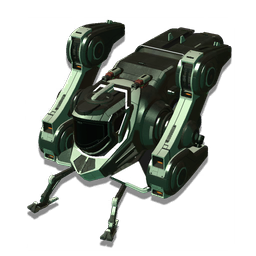 An exclusive <span class="typeSTELLAR">Starship</span>. This A-class explorer benefits from hyperdrive and launcher bonuses, and is pre-installed with a selection of technologies and upgrades.