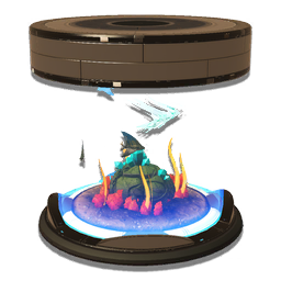 A small observatory unit for studying aquatic behaviors.