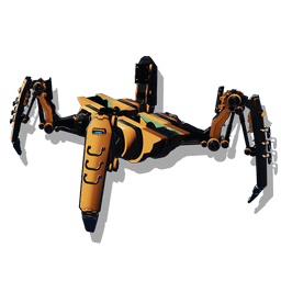 A custom running gear module for a terrestrial vehicle, compatible with the <span class="typeTECHNOLOGY">Colossus</span> large Exocraft.