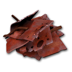 Handfuls of corroded metal, distorted by years of exposure to the harsh environment.