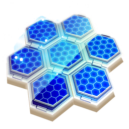 A specialist optical component. Employing an impossibly polished surface, this mirror is able to selectively filter different wavelengths of light, changing its reflective pattern based on nearby magnetic fields.
