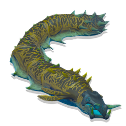 "Heart of stone and fins of iron, this creature lives on where all else falters."