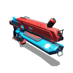 An exclusive <span class="typeSTELLAR">Multi-Tool</span>. This brightly-coloured rifle offers the user cutting-edge defensive capabilities in ground combat situations.
