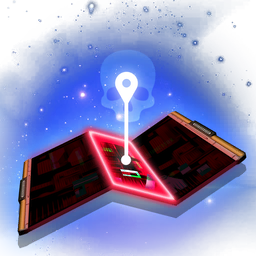 Partial coordinate data, acquired from a <span class="typeSTELLAR">freighter</span> shot down by pirate faction <span class="typeSPECIAL">The Blight</span>. The chart is signed with a snippet of pirate manifesto: