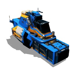 An exclusive <span class="typeSTELLAR">Starship</span>. This smuggler's craft is shielded by superheated <span class="typeTECHNOLOGY">ablative armour</span>, and equipped with <span class="typeTECHNOLOGY">scan deflector</span> technology to disguise contraband cargo from system authorities.