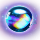 Unusual surface interactions cause this liquid to quickly split into small, perfect, spheres. Light refracted through one such sphere splits into colors beyond description.