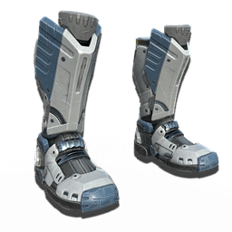 Reinforced foot protection system with integrated tread-balancing gyroscopes.