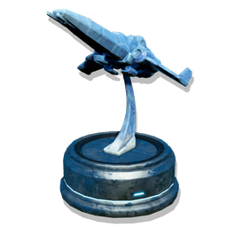 An exclusive buildable base ornament, sculpted from ice.