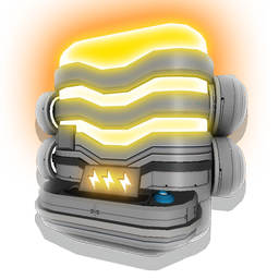 Powerful energy storage unit. Used in a wide variety of <span class="typeCOMMODITY">defensive</span> and <span class="typeCOMMODITY">hazard protection</span> systems.
