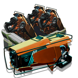Hacked together from the salvaged remains of Sentinel forces, these potent weapons are a favourite of outlaws across the galaxy.