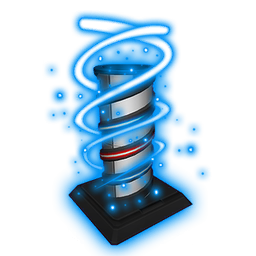 This exotic firework, sparkling with <span class="typeTECHNOLOGY">indium</span> and <span class="typeVAL_ON">antimony</span> elements, bursts into a cluster of wildly spiralling ribbons. Ignite to create glittering displays in the sky.