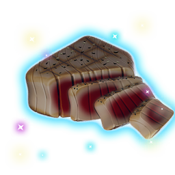 A piece of seafood, created in the <span class="typeTECHNOLOGY">Nutrient Processor</span>. Food such as this can be <span class="typeSTELLAR">highly valuable</span>.