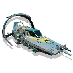 An exclusive <span class="typeSTELLAR">Starship</span>. This  A-class fighter benefits from damage and maneuverability bonuses, and is pre-installed with a selection of technologies and upgrades.