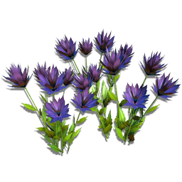 A hardy floral patch, genetically modified to thrive in all biomes, soil types, and weather conditions. Barbed petals protect the flowers from would-be predators, piercing flesh with a deadly toxin. Haz-Mat Gauntlets recommended while handling.