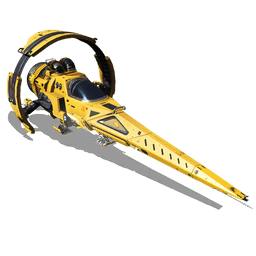 An exclusive <span class="typeSTELLAR">Starship</span>. This fighter craft is armed with a powerful <span class="typeTECHNOLOGY">Positron Ejector</span> for rapid destruction of hostile ships.
