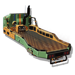 A custom <span class="typeSTELLAR">body</span> module for a terrestrial vehicle, compatible with the <span class="typeTECHNOLOGY">Colossus</span> large Exocraft.