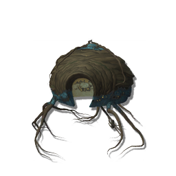 This simple mud hut was modelled after a mysterious structure discovered in the mists of planet Saxm A13. Similar structures have been found throughout the universe, with no proven hypothesis regarding their origin.