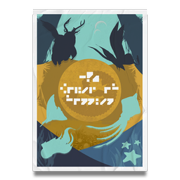 An exclusive piece of self-adhesive, crease-proof wall art.